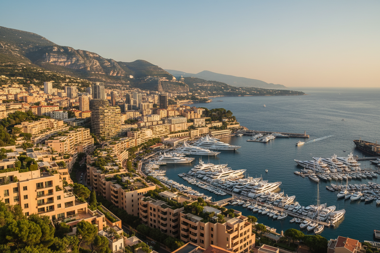 Monaco panoramic view